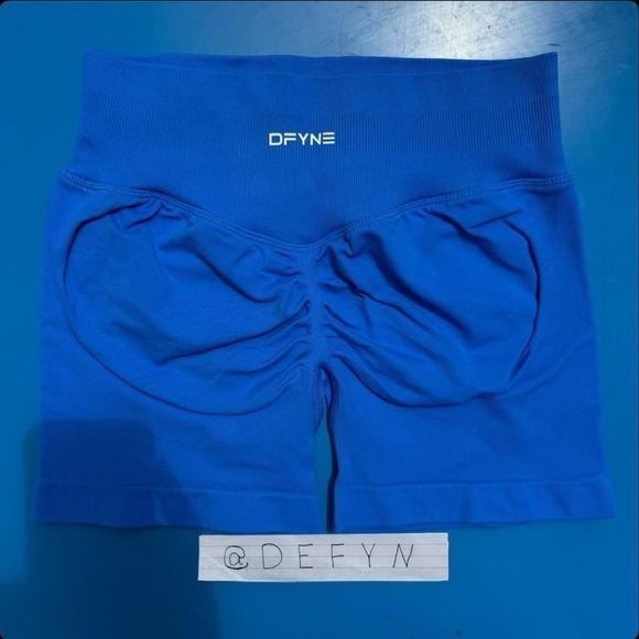 Dfyne Pants - Dfyne shorts Electric Blue large
